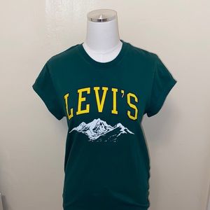 Green “Levi’s” Relaxed T-Shirt